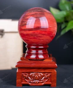 Quả Cầu Đá Núi Lửa Đỏ - 2,54 Kg - M21572542