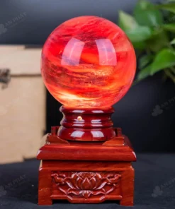 Quả Cầu Đá Núi Lửa Đỏ - 2,66 Kg - M2157266