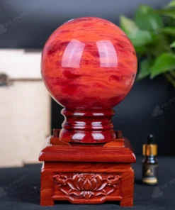 Quả Cầu Đá Núi Lửa Đỏ - 2,97 Kg - M21572971