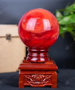 Quả Cầu Đá Núi Lửa Đỏ - 3,47Kg - M2157347
