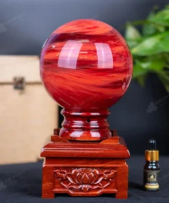 Quả Cầu Đá Núi Lửa Đỏ - 3,47Kg - M2157347