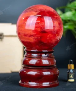 Quả Cầu Đá Núi Lửa Đỏ - 4,57 Kg - M2157457