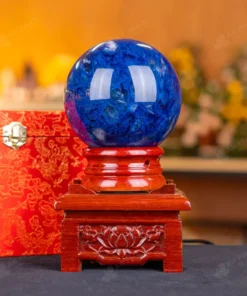 Quả Cầu Đá Núi Lửa Xanh Nước Biển - 1,96kg - M2907196