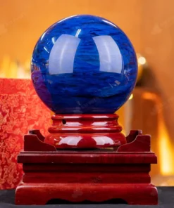 Quả Cầu Đá Núi Lửa Xanh Nước Biển - 8,1kg - M215581