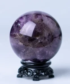 Quả Cầu Đá Thạch Anh Tím Hoa Chanh - 0,26Kg - M2598026
