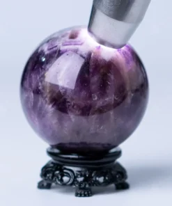 Quả Cầu Đá Thạch Anh Tím Hoa Chanh - 0,26Kg - M2598026