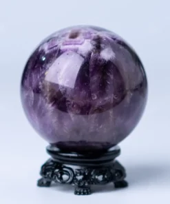 Quả Cầu Đá Thạch Anh Tím Hoa Chanh - 0,26Kg - M2598026