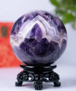 Quả Cầu Đá Thạch Anh Tím Hoa Chanh - 3,82Kg - M2598382