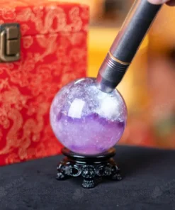 Quả Cầu Đá Thạch Anh Tím - 0,52kg - M0641052