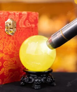 Quả Cầu Phong Thủy Đá Thạch Anh Vàng - 0,33kg - M1453033