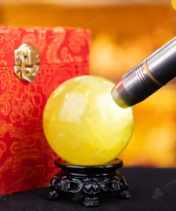 Quả Cầu Phong Thủy Đá Thạch Anh Vàng - 0,42kg - M1453042