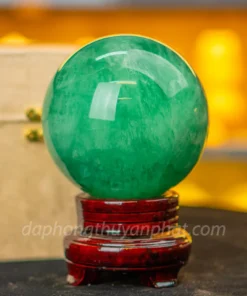 Quả Cầu Thạch Anh Xanh - Fluorite Xanh 2,35kg - ĐK11cm - M227213