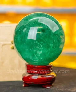 Quả Cầu Thạch Anh Xanh - Fluorite Xanh 3.81kg - 13cm - M227214