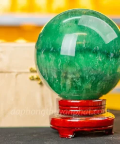 Quả Cầu Thạch Anh Xanh - Fluorite Xanh 6.87kg - 16cm M227224