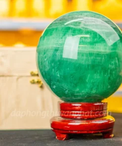 Quả Cầu Thạch Anh Xanh - Fluorite Xanh 7.34kg - 16cm - M227225