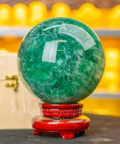 Quả Cầu Thạch Anh Xanh - Fluorite Xanh - 7.98kg - 16cm - M227227