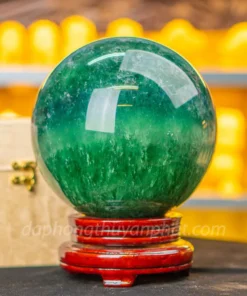 Quả Cầu Thạch Anh Xanh - Fluorite Xanh 10.4kg - 17cm - M227228