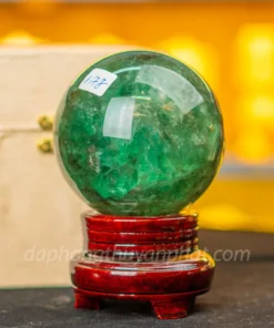 Quả Cầu Thạch Anh Xanh - Fluorite Xanh - 1.77kg - 10cm - M227226