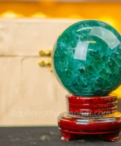 Quả Cầu Thạch Anh Xanh - Fluorite Xanh 1,89kg - 10,5cm - M227216
