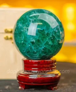Quả Cầu Thạch Anh Xanh - Fluorite Xanh 1,89kg - 10,5cm - M227216