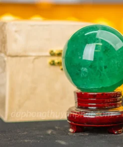 Quả Cầu Thạch Anh Xanh - Fluorite Xanh 1,72kg - 10cm - M22725