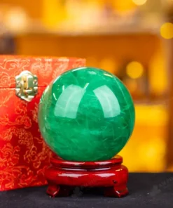 Quả Cầu Thạch Anh Xanh - Fluorite Xanh - 1,24kg - M1879124