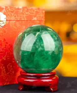 Quả Cầu Thạch Anh Xanh - Fluorite Xanh - 1,41kg - M1879141