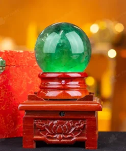Quả Cầu Thạch Anh Xanh - Fluorite Xanh - 1,41kg - M1879141