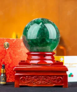 Quả Cầu Thạch Anh Xanh - Fluorite Xanh - 5,5kg - M227255