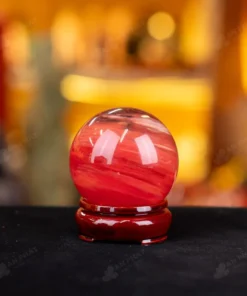 Quả Cầu Đá Núi Lửa Đỏ - 0,26kg - M2157026