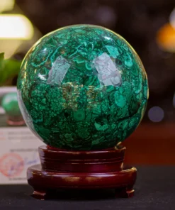 Quả Cầu Phong Thuỷ Đá Lông Công 6.25kg - M23417