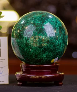 Quả Cầu Phong Thuỷ Đá Lông Công 6.06kg - M234112