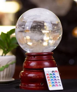 Quả Cầu Phong Thủy Màu Trắng | Đá Núi Lửa Trắng 5.0kg - M21635