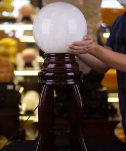 Quả Cầu Phong Thuỷ Thạch Anh Trắng 26kg - M060610