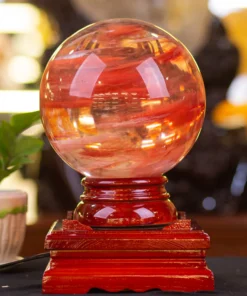 Quả Cầu Đá Núi Lửa Đỏ | Đá Obsidian Đỏ 9.6kg - M03469