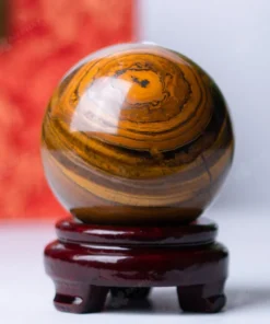 Quả Cầu Phong Thủy Đá Mắt Hổ - 0,82kg - M0390082