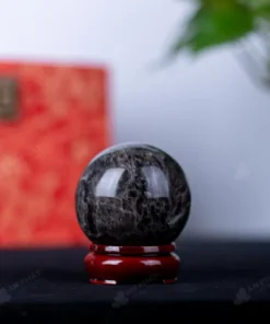 Quả Cầu Phong Thủy Đá Thạch Anh Đen - 0,42kg - M2602042