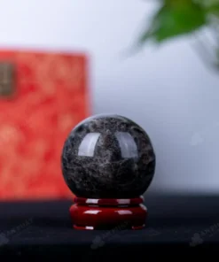 Quả Cầu Phong Thủy Đá Thạch Anh Đen - 0,42kg - M2602042