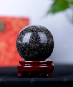 Quả Cầu Phong Thủy Đá Thạch Anh Đen - 0,7kg - M260207