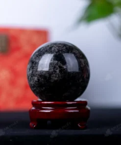 Quả Cầu Phong Thủy Đá Thạch Anh Đen - 0,7kg - M260207