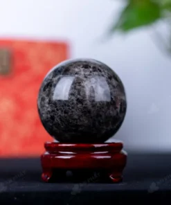Quả Cầu Phong Thủy Đá Thạch Anh Đen - 0,7kg - M260207
