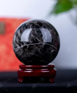 Quả Cầu Phong Thủy Đá Thạch Anh Đen - 1,14kg - M2602114