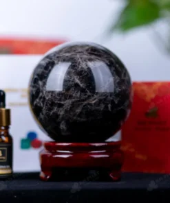 Quả Cầu Phong Thủy Đá Thạch Anh Đen - 1,14kg - M2602114