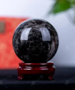 Quả Cầu Phong Thủy Đá Thạch Anh Đen - 1,14kg - M2602114