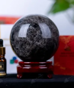 Quả Cầu Phong Thủy Đá Thạch Anh Đen - 1,47kg - M2602147