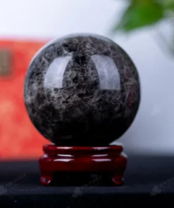 Quả Cầu Phong Thủy Đá Thạch Anh Đen - 1,47kg - M2602147
