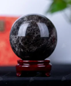 Quả Cầu Phong Thủy Đá Thạch Anh Đen - 1,47kg - M2602147