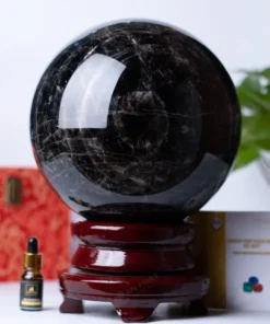 Quả Cầu Phong Thủy Đá Thạch Anh Đen - 17,33kg - M26021733