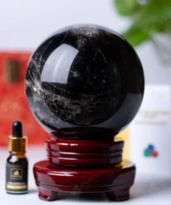 Quả Cầu Phong Thủy Đá Thạch Anh Đen - 3,11kg - M2602311