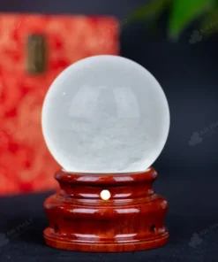 Quả Cầu Phong Thủy Đá Thạch Anh Trắng - 0,84Kg - M0606084